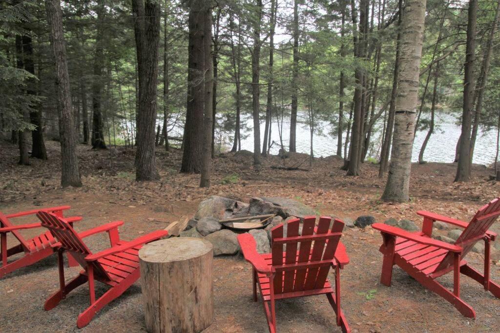 Lake View Cabin At Daggett Lake Villa Warrensburg Exterior photo